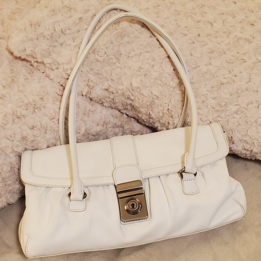 Antonio Melani White Handbag